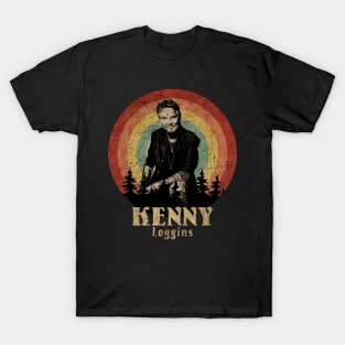 Retro Sunset Kenny Loggins T-Shirt